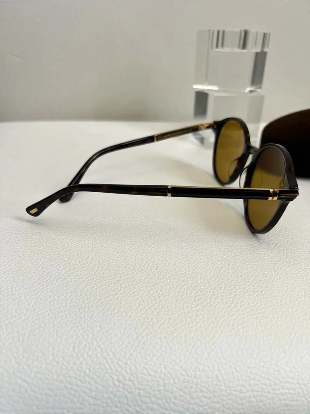 TOM FORD Araki Polarized Brown Phantos Men’s Sunglasses 52-20-140 New!